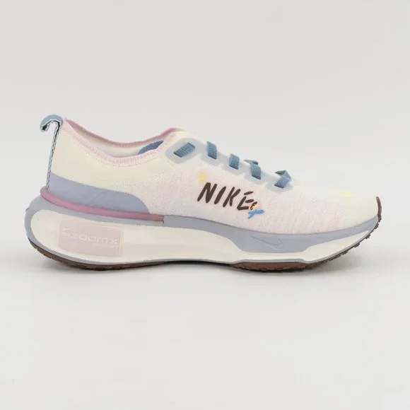 Nike Women's ZoomX invincible 3 'Blue Whisper Soft Pink' FJ7727-161 size 7.5 - Picture 4 of 10